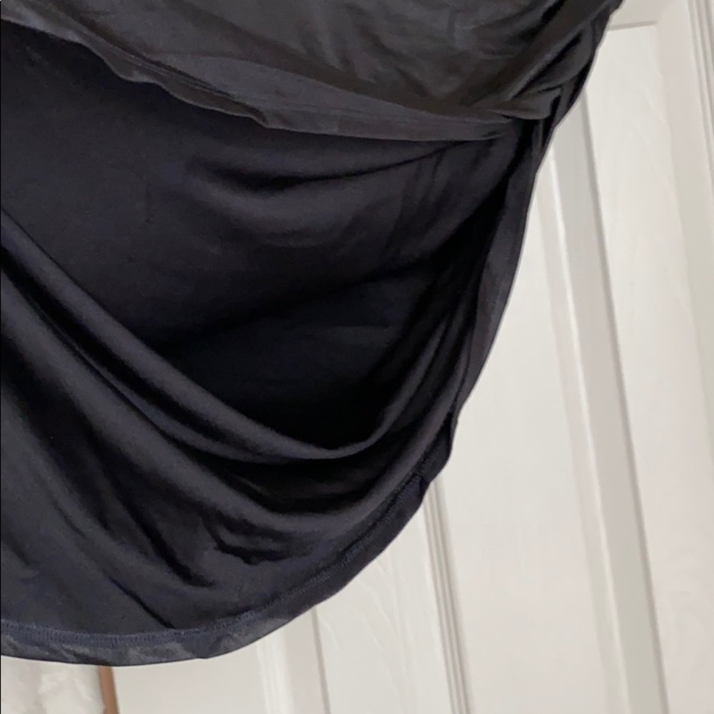 UO urban outfitters black ruched midi skirt - Picture 8 of 11